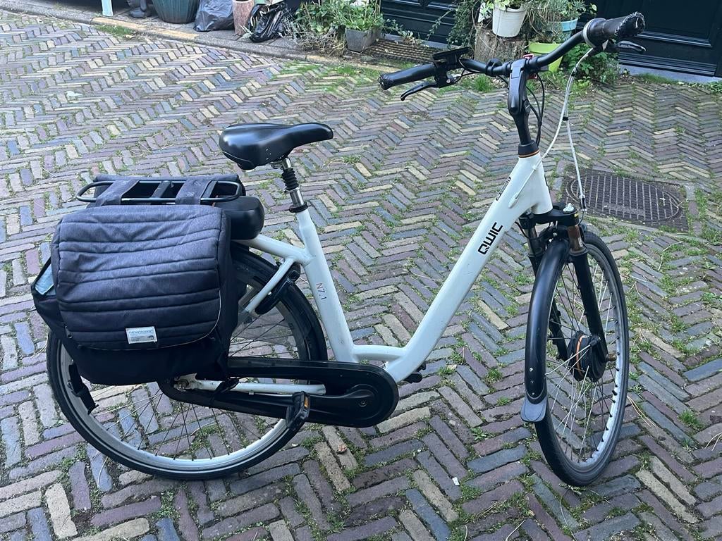 Qwic e-bike voor reparatie, incl. accu en lader, Fietsen en Brommers, Elektrische fietsen, Ophalen, Gebruikt, Qwic