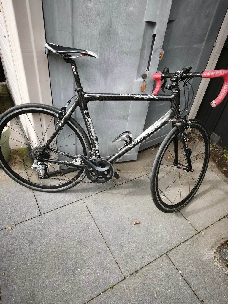 Mooie Colnago E1 carbon racefiets, Fietsen en Brommers, Fietsen | Racefietsen, Carbon, Zo goed als nieuw, Meer dan 20 versnellingen