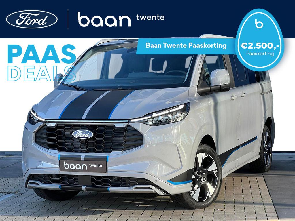 Ford Tourneo Custom PHEV 233PK SPORT L1 | 8 Persoons | Panor, Auto's, 12 maanden, Parkeersensor, Gebruikt, Bedrijf