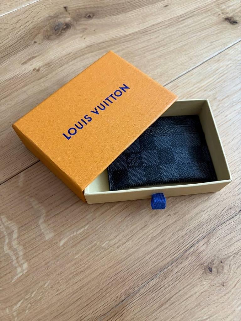 Louis Viton kaarthouder, Overige merken, Zwart, Nieuw, Ophalen of Verzenden