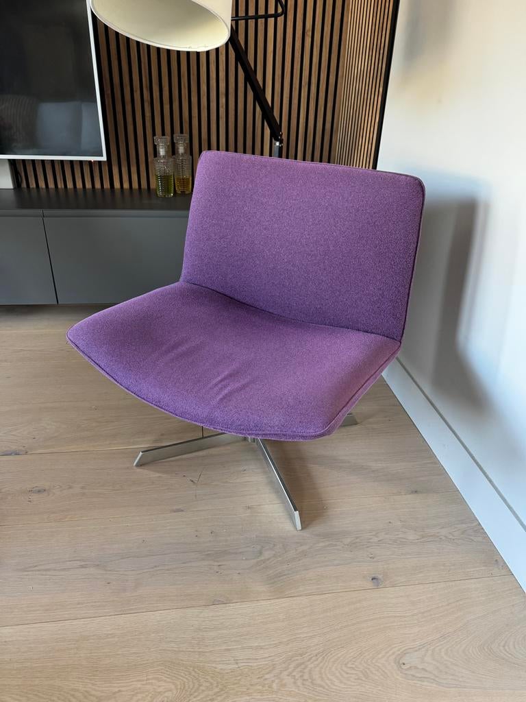 Draaistoel, Ophalen, Minder dan 75 cm, Zo goed als nieuw, Stof