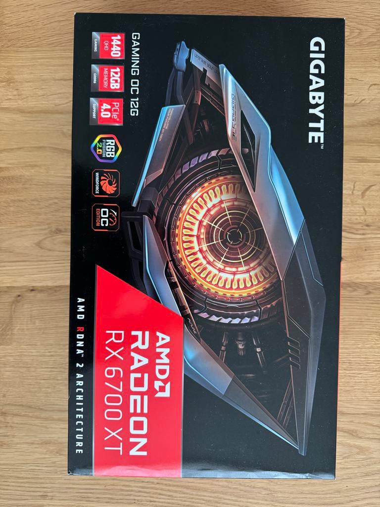 RX 6700 XT videokaart, Computers en Software, Videokaarten, GDDR6, PCI-Express 4, Ophalen of Verzenden, Zo goed als nieuw