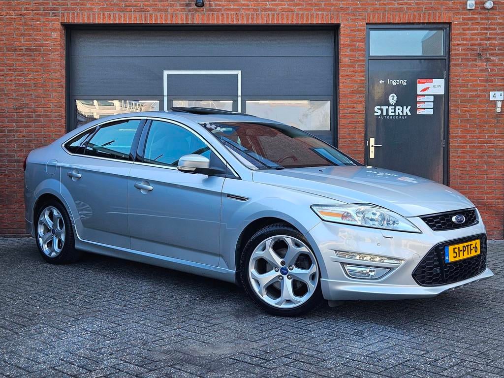 Ford Mondeo 2.0 EcoBoost S-Edition Schuif/kanteldak Trekhaak, Auto's, Ford, Euro 5, Zwart, 4 cilinders, Mondeo