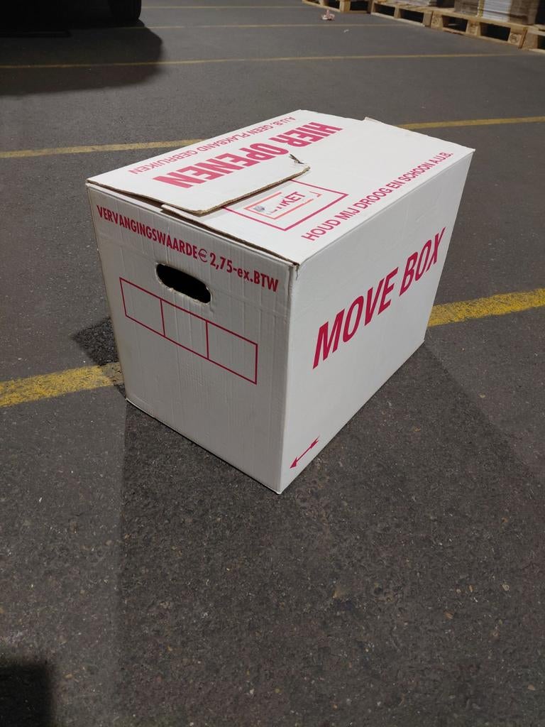 Gebruikte verhuisdozen - Erkende Verhuizer kwaliteit, Ophalen