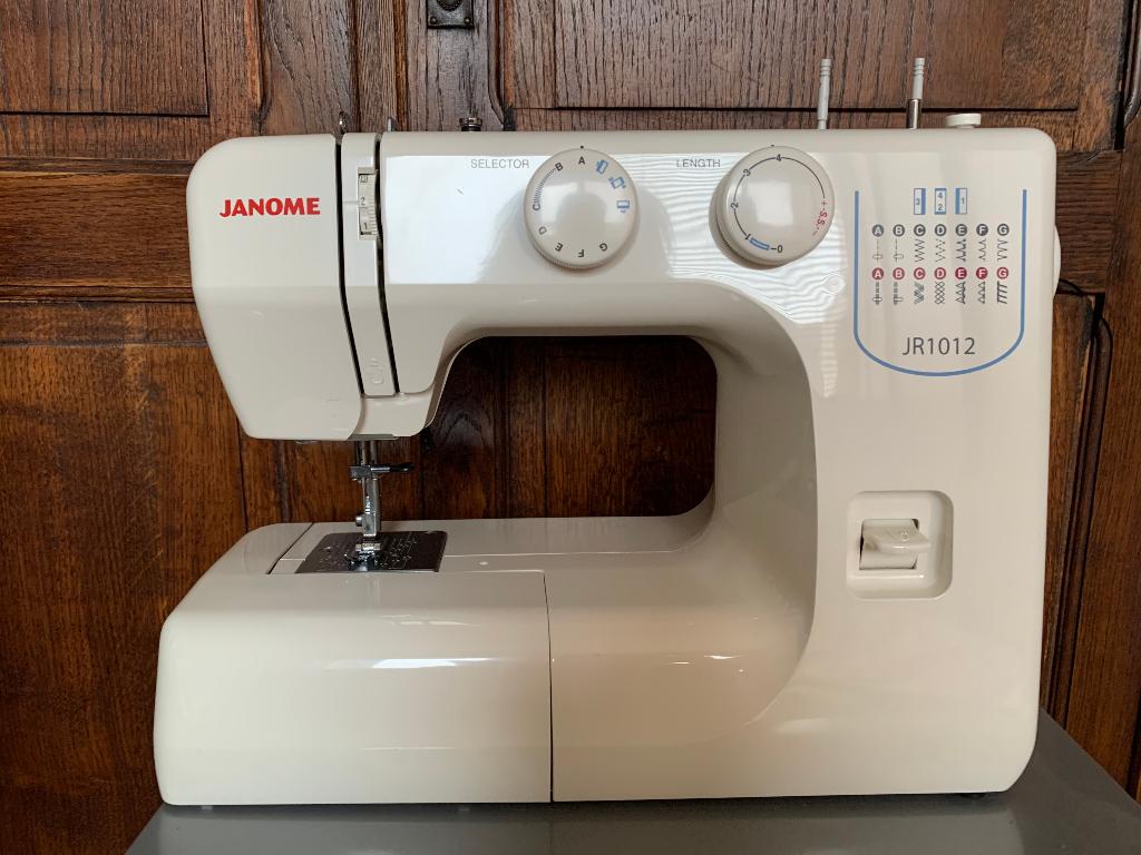 Naaimachine Janome JR1012, Hobby en Vrije tijd, Ophalen, Gebruikt, Naaimachine, Janome