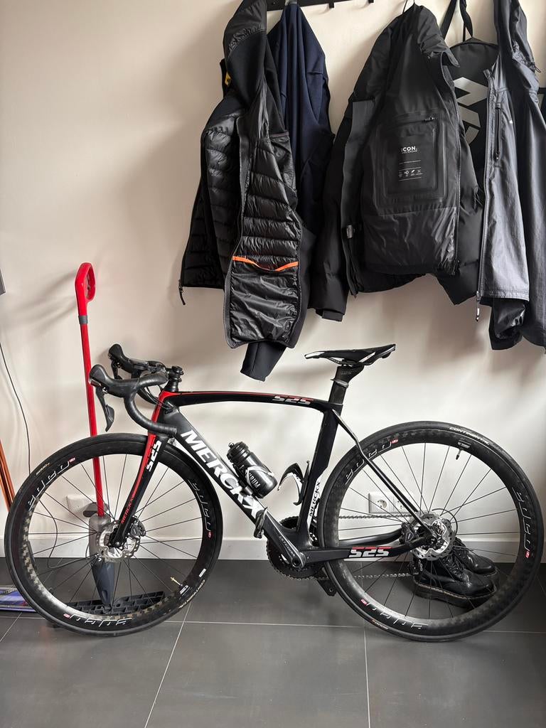 Eddy Merckx racefiets Carbon, Fietsen en Brommers, Carbon, Zo goed als nieuw, Meer dan 20 versnellingen, Ophalen