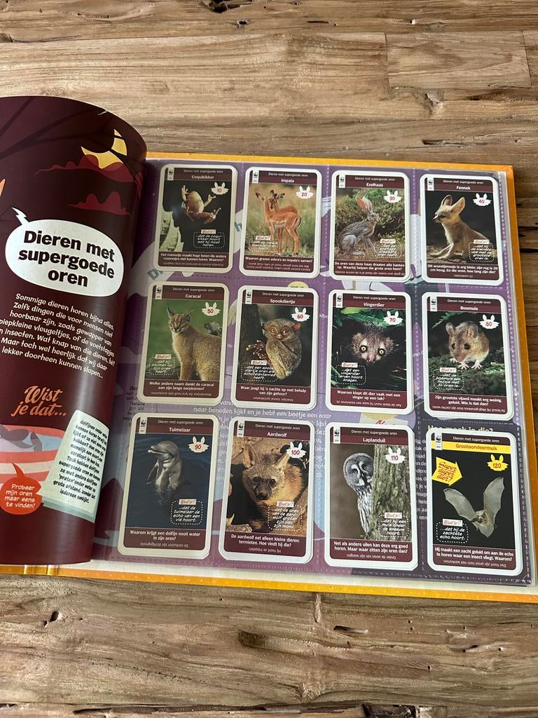 Super Dieren verzamel doeboek Albert Heijn WWF, Ophalen of Verzenden, Nieuw, Overige soorten, Overige typen