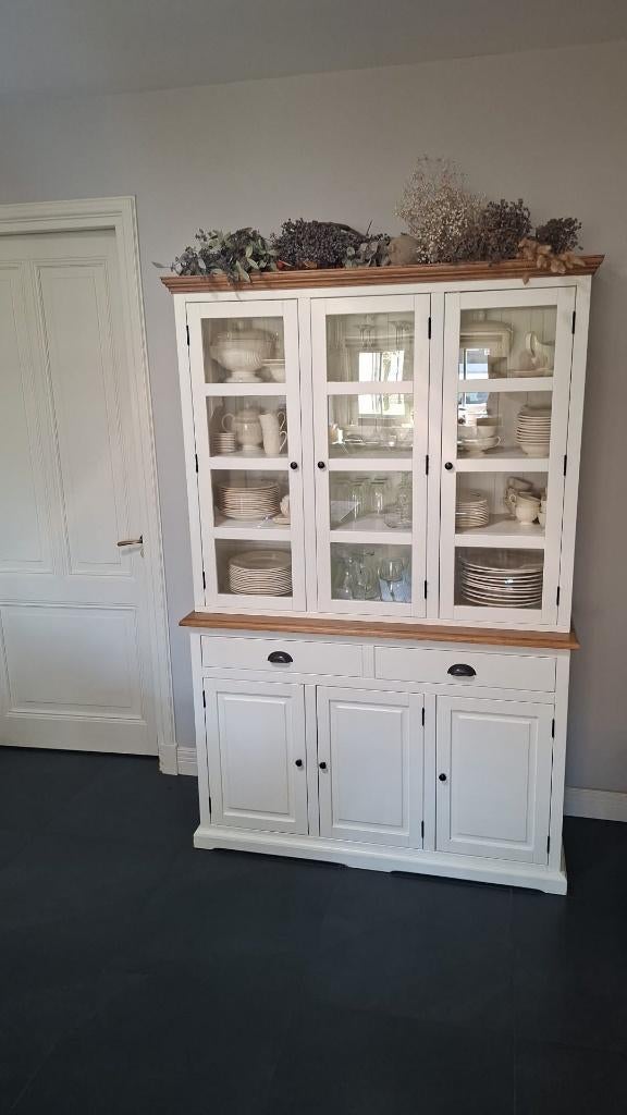 Rustieke buffetkast, Ophalen, Gebruikt, 200 cm of meer, Landelijk