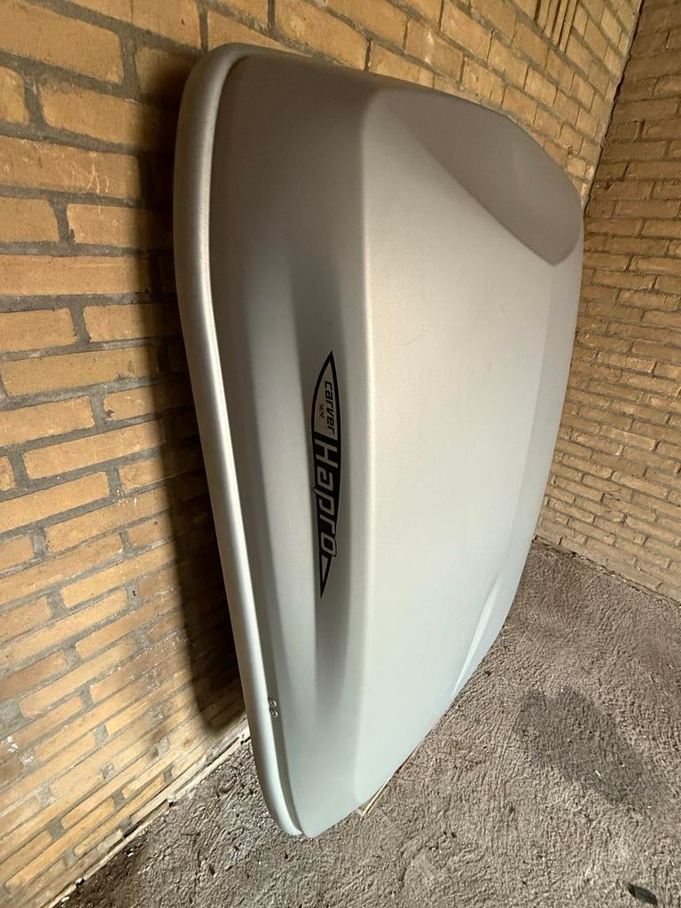Hapro Carver 4.4 dakkoffer 370L met dakdragers, Auto diversen, Ophalen, Gebruikt