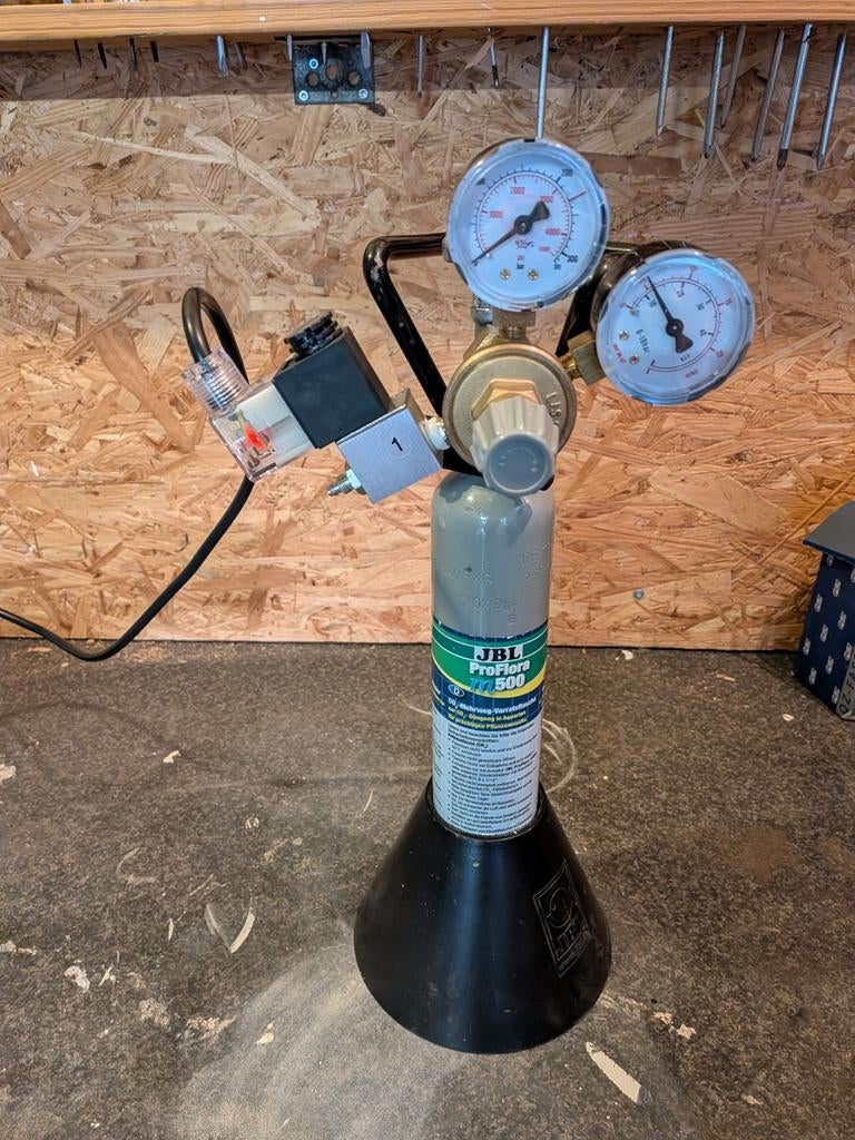 Co2 aquarium set, Ophalen, Filter of Co2