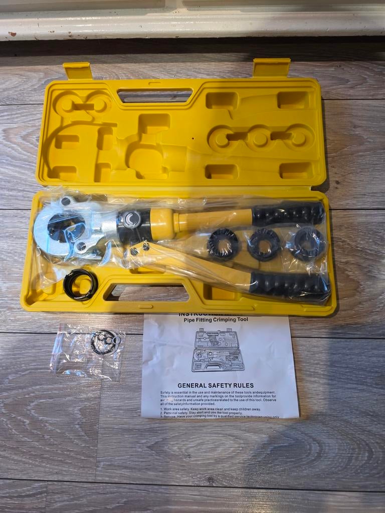 Hydraulische Perstang 16-32mm TH Koppelingen, Ophalen of Verzenden, Nieuw