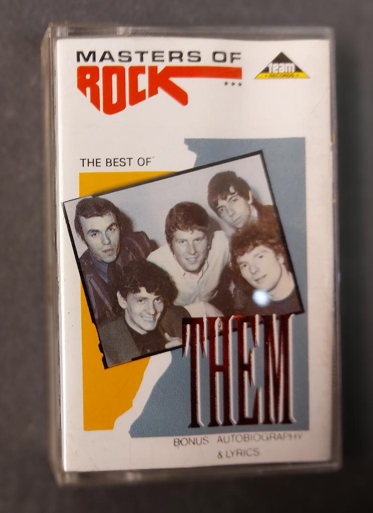 Them Van Morrison CASSETTE Masters Of Rock Indonesie, Gebruikt, Verzenden, 1 bandje, Voorbespeeld