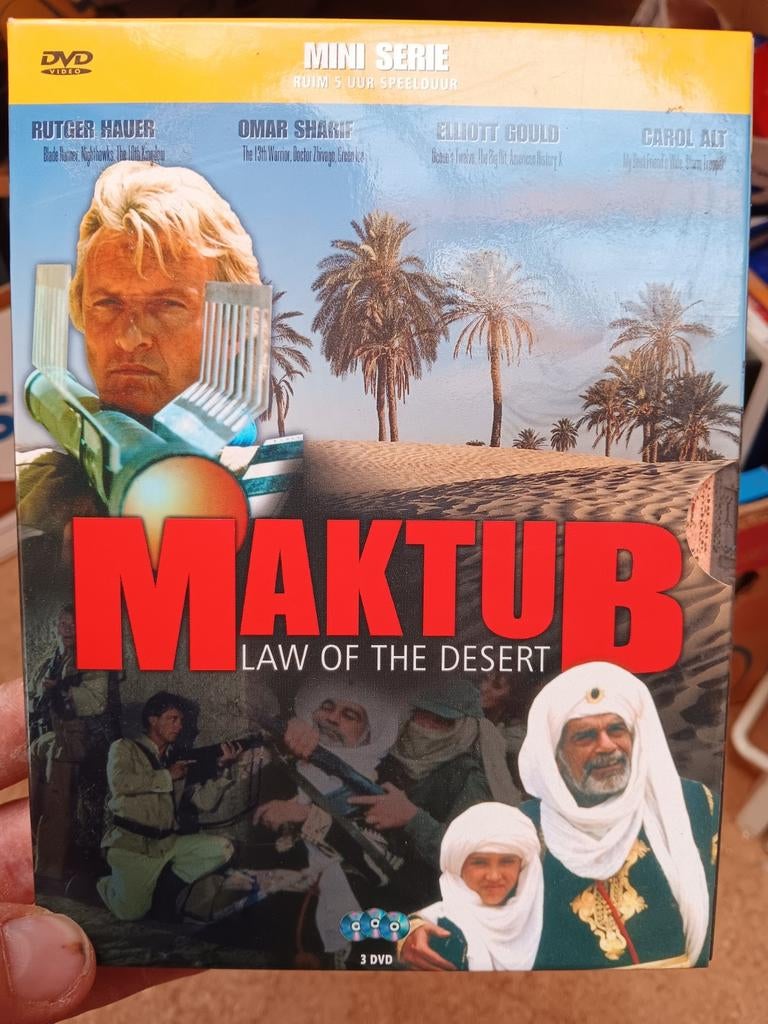 Maktub law of the dessert mini serie dvd rutger houwer nieuw, Eén comic, Ophalen of Verzenden, Nieuw, Amerika