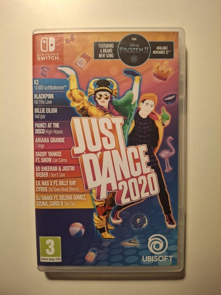 Just Dance 2020 Voor De Nintendo Switch, Spelcomputers en Games, Games | Nintendo Switch, Gebruikt, Muziek, 3 spelers of meer