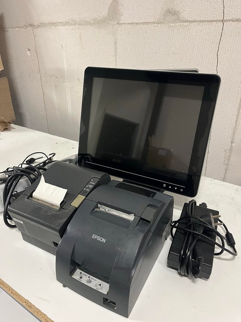 Kassasysteem Terminal POS FEC AP-3615 met Epson printers, Computers en Software, Ophalen of Verzenden