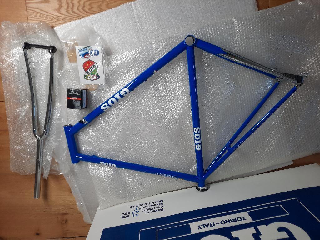 Gios Steel Master Frameset Staal Frame Steel 56 58 NIEUW NEW, Gios, Overige typen, Onbekend, Nieuw