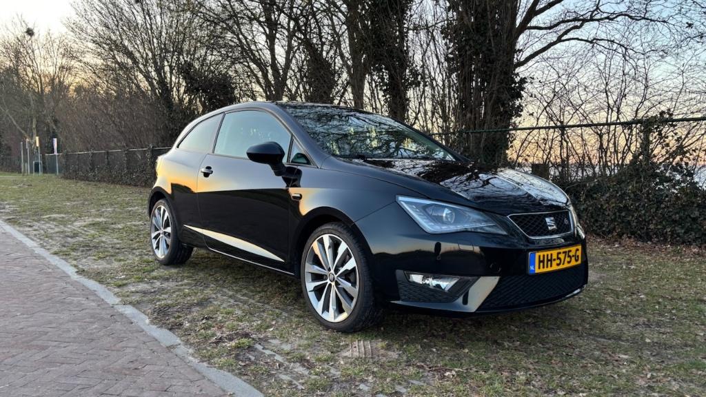Seat Ibiza 1.0 TSI 3DRS 6bak stoelverw carplay kanteldak cc., Voorwielaandrijving, Euro 5, 40 €/maand, Origineel Nederlands