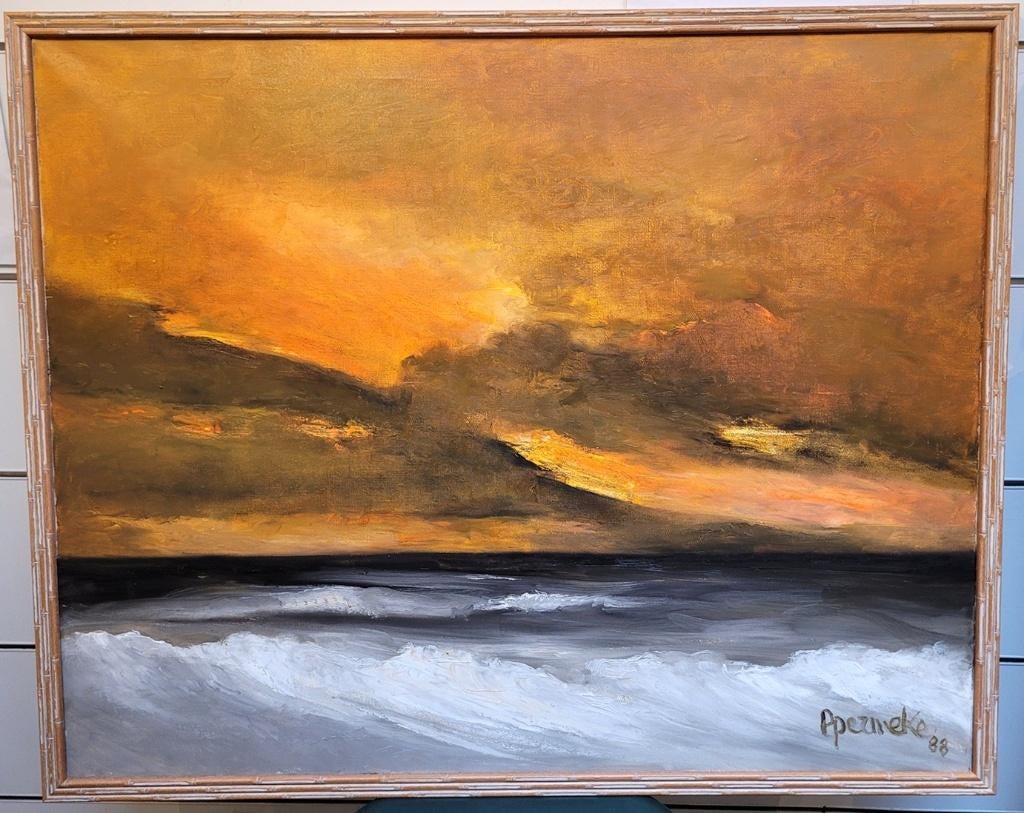 Paul PERMEKE, de oranje lucht, Ophalen