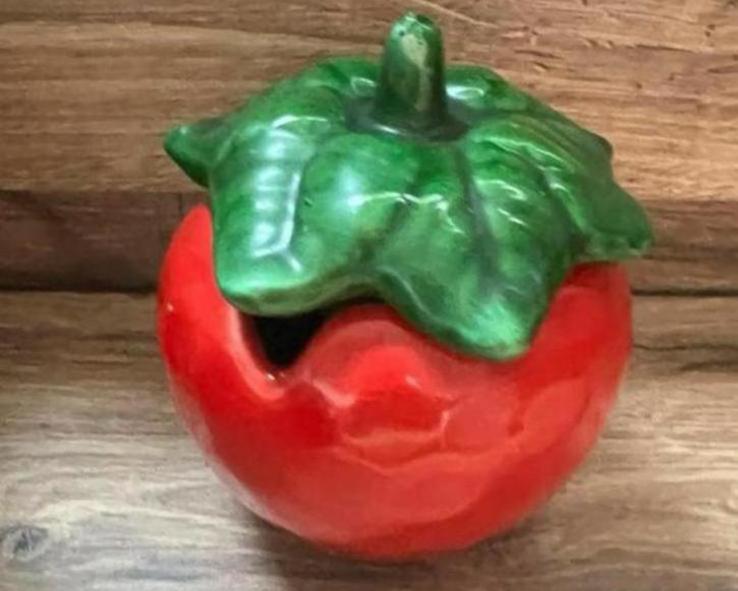 Antieke aardbei (jam?suiker?) pot, Ophalen of Verzenden