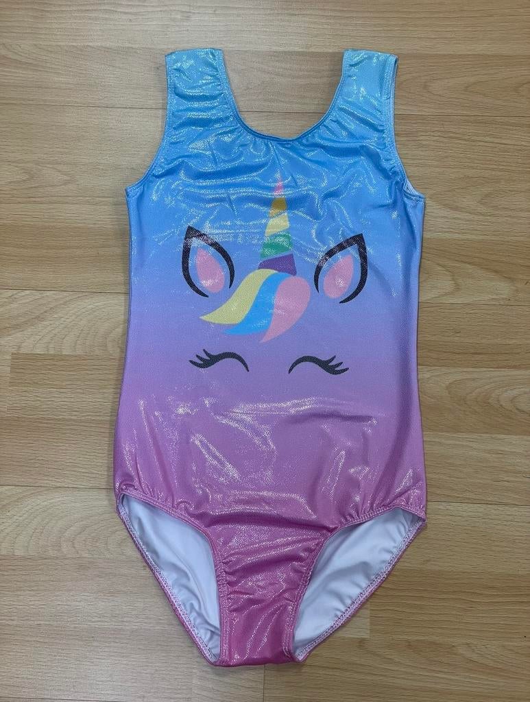 Nieuw Eenhoorn turnpak - maat 140/146, Sport en Fitness, Turnen, Nieuw, Turnpak(je), Kindermaat 122 t/m 140, Roze, Ophalen of Verzenden