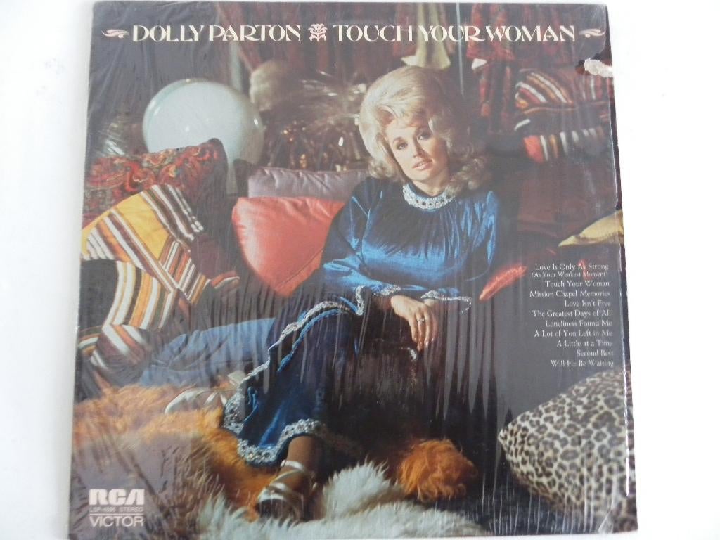 LP Dolly Parton - Touch Your Woman, Ophalen of Verzenden, Gebruikt, 12 inch