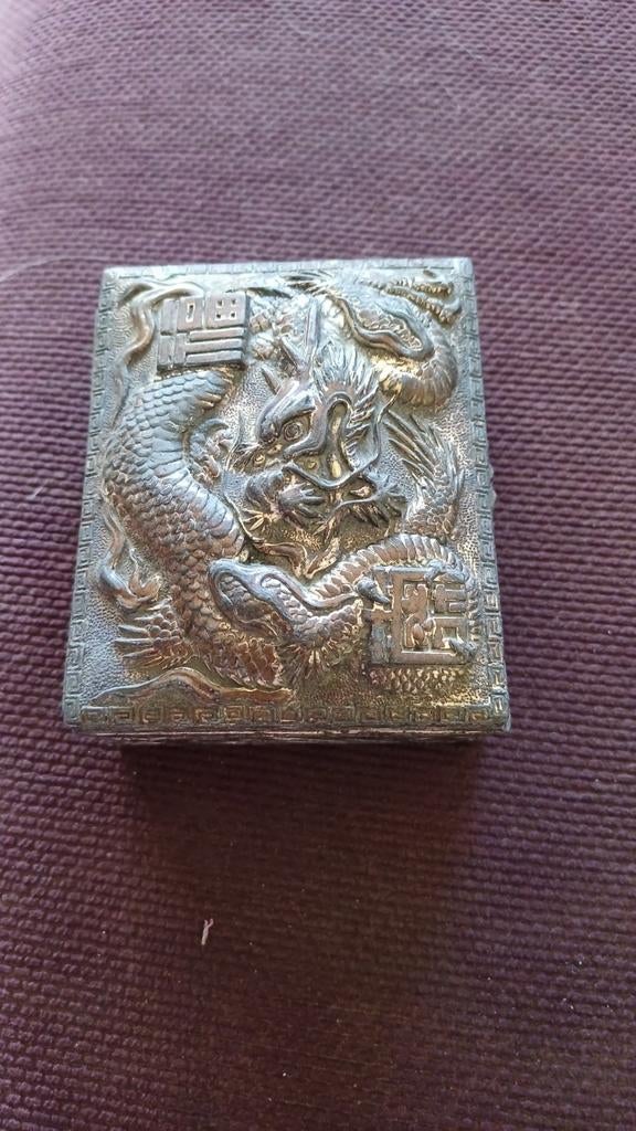 Prachtig Japans oud sigaren doosje, Ophalen of Verzenden, Gebruikt, Tabaksdoos of Verpakking