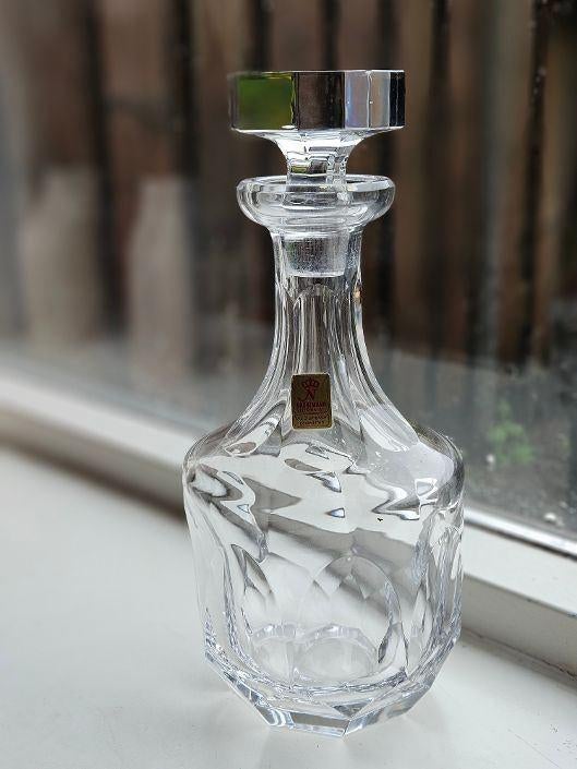 Vintage Nachtmann karaf met stop (nieuw), Verzamelen, Ophalen of Verzenden, Nieuw, Kristal, Overige typen