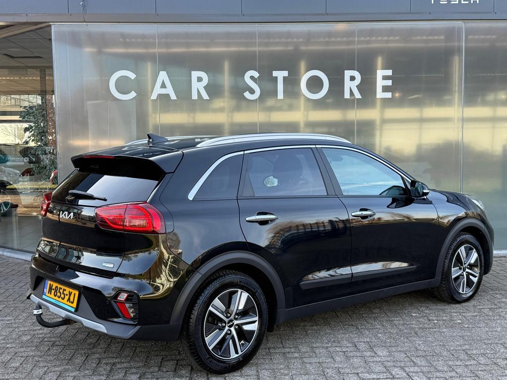 Kia Niro 1.6 GDi Hybrid ExecutiveLine Schuifdak|Stoelventila, Auto's, 8 kWh, Gebruikt, Zwart, 1390 kg