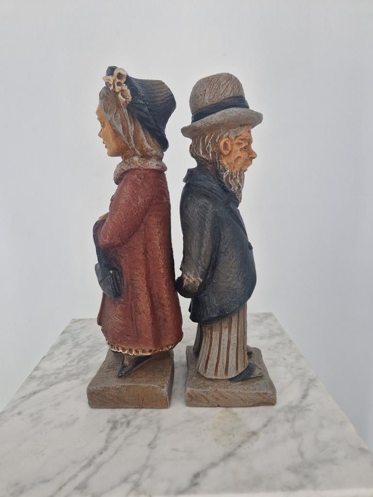 Vintage Abraham & Sara Beelden | 25 cm | Set van 2, Ophalen of Verzenden