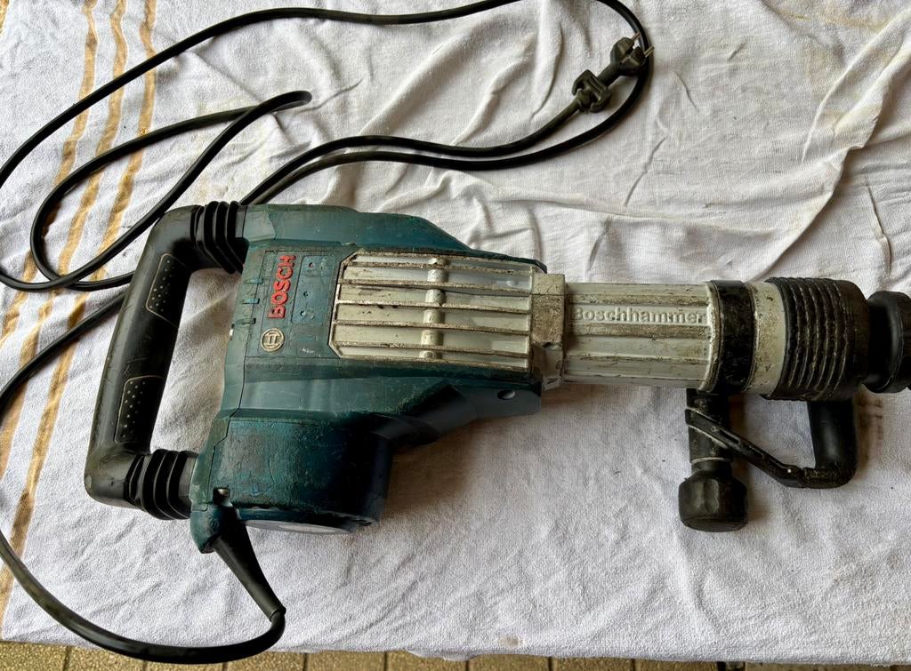 Bosch GSH 11 VC, sloophamer, Doe-het-zelf en Verbouw, Gereedschap | Boormachines, Ophalen, Gebruikt, Boor- en/of Breekhamer