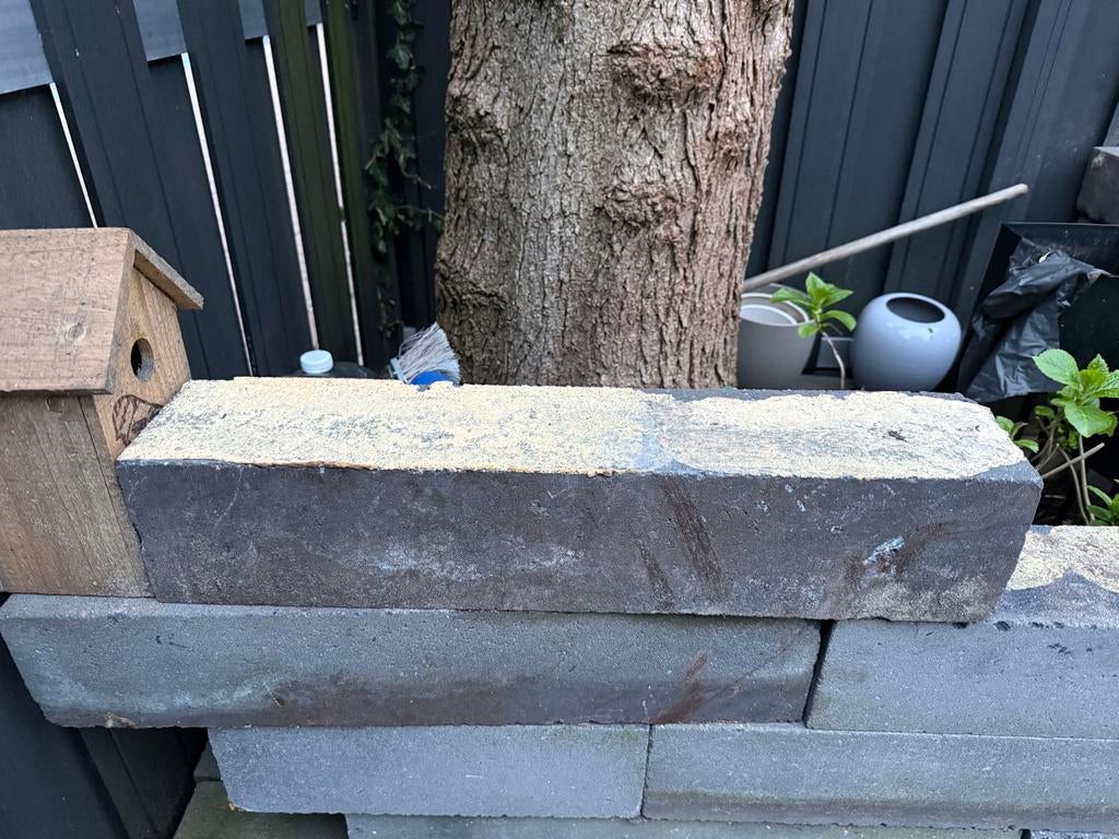 22 Stenen blokken voor plantenbak 60 cm en 10x10, Gebruikt, Minder dan 30 cm, Minder dan 60 cm, Ophalen of Verzenden