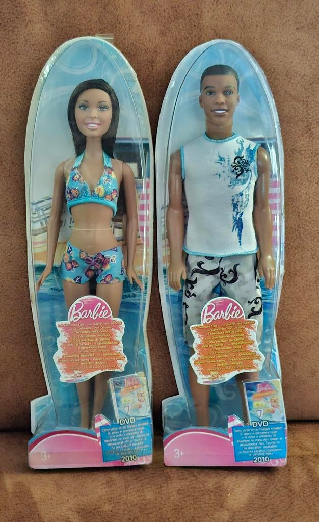 Barbie en Ken Mermaid Tale 2010 - Nieuw in doos, Kinderen en Baby's, Speelgoed | Poppen, Nieuw, Barbie, Ophalen of Verzenden