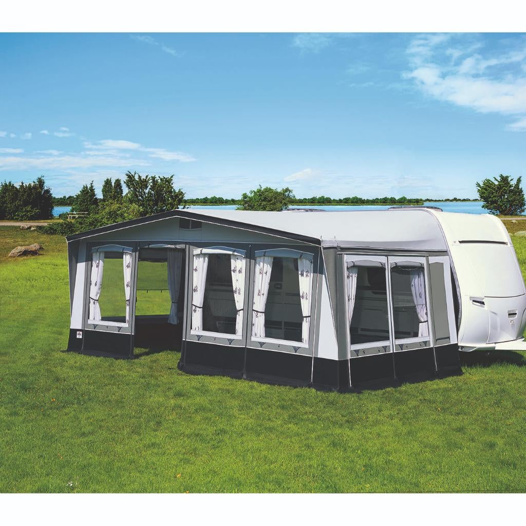 voortent, Ophalen, Zo goed als nieuw, Brand