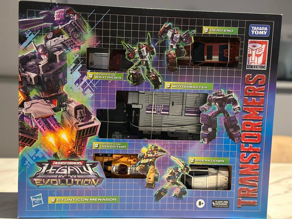 Transformers Legacy Evolution Stunticon Menasor Set Nieuw, Verzamelen, Ophalen of Verzenden, Nieuw