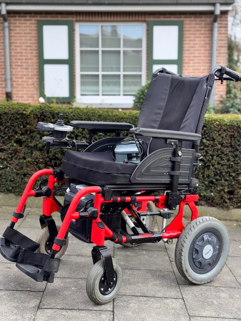Opvouwbare Electrische rolstoel Alber esprit action 4 Alber, Ophalen of Verzenden, Inklapbaar, Zo goed als nieuw, Elektrische rolstoel