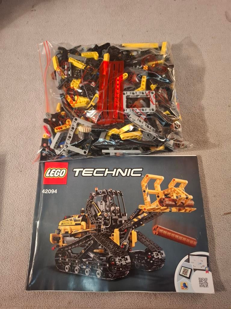 Lego Technic 42094 Rupslader - Complete set met boekje, Ophalen, Zo goed als nieuw, Complete set, Lego