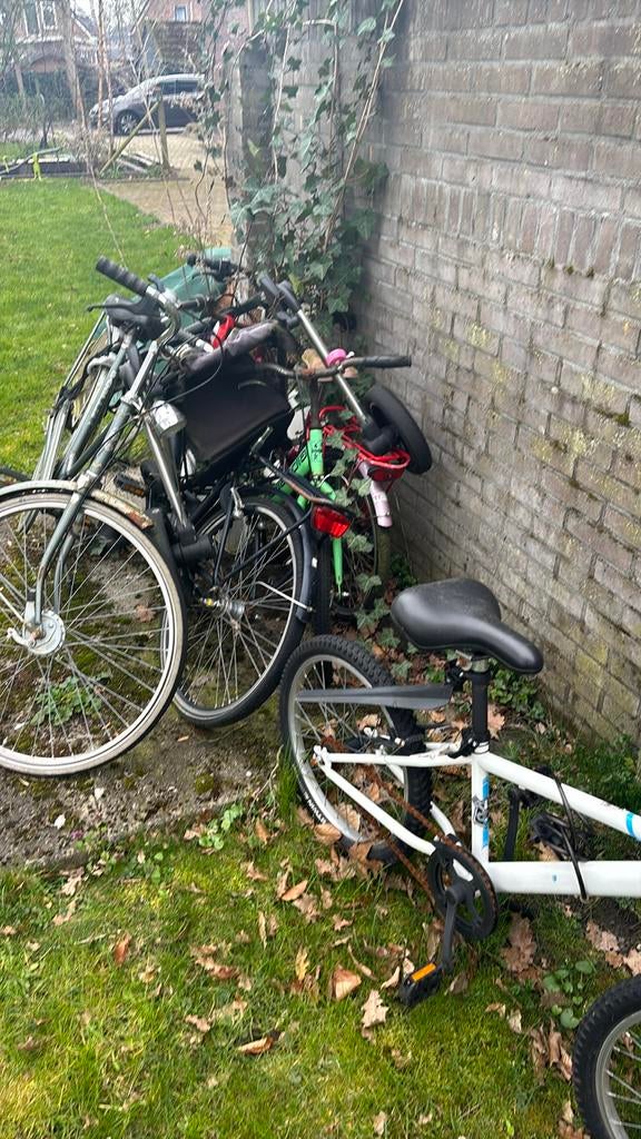 Partij fietsen, Ophalen, Gebruikt