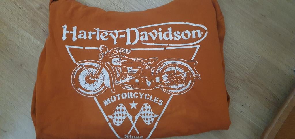 Harley Davidson hoodie trui maat XL, Ophalen of Verzenden, Motoren