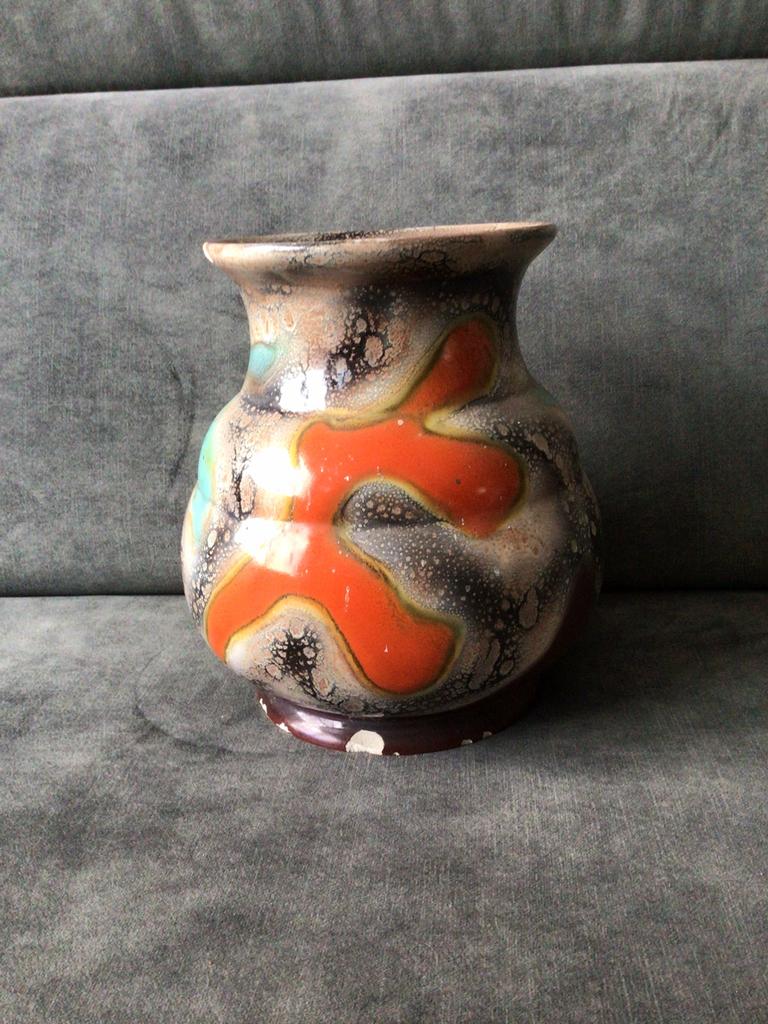 Gouda Regina Plateel vaas, Antiek en Kunst, Ophalen