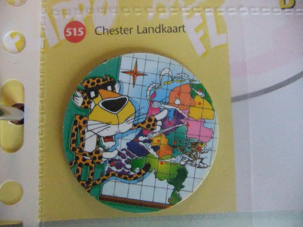 spiekflippo 515 Chester landkaart, Verzenden, Losse flippo's