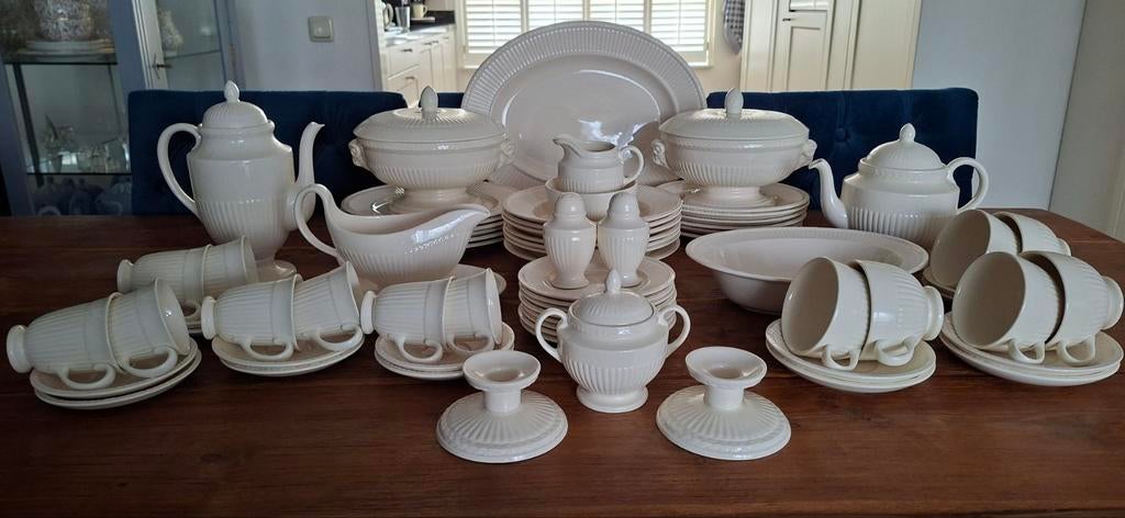 WEDGWOOD EDME,  compleet servies 6/8 pers. IN NIEUWSTAAT!!, Huis en Inrichting, Keuken | Servies, Ophalen