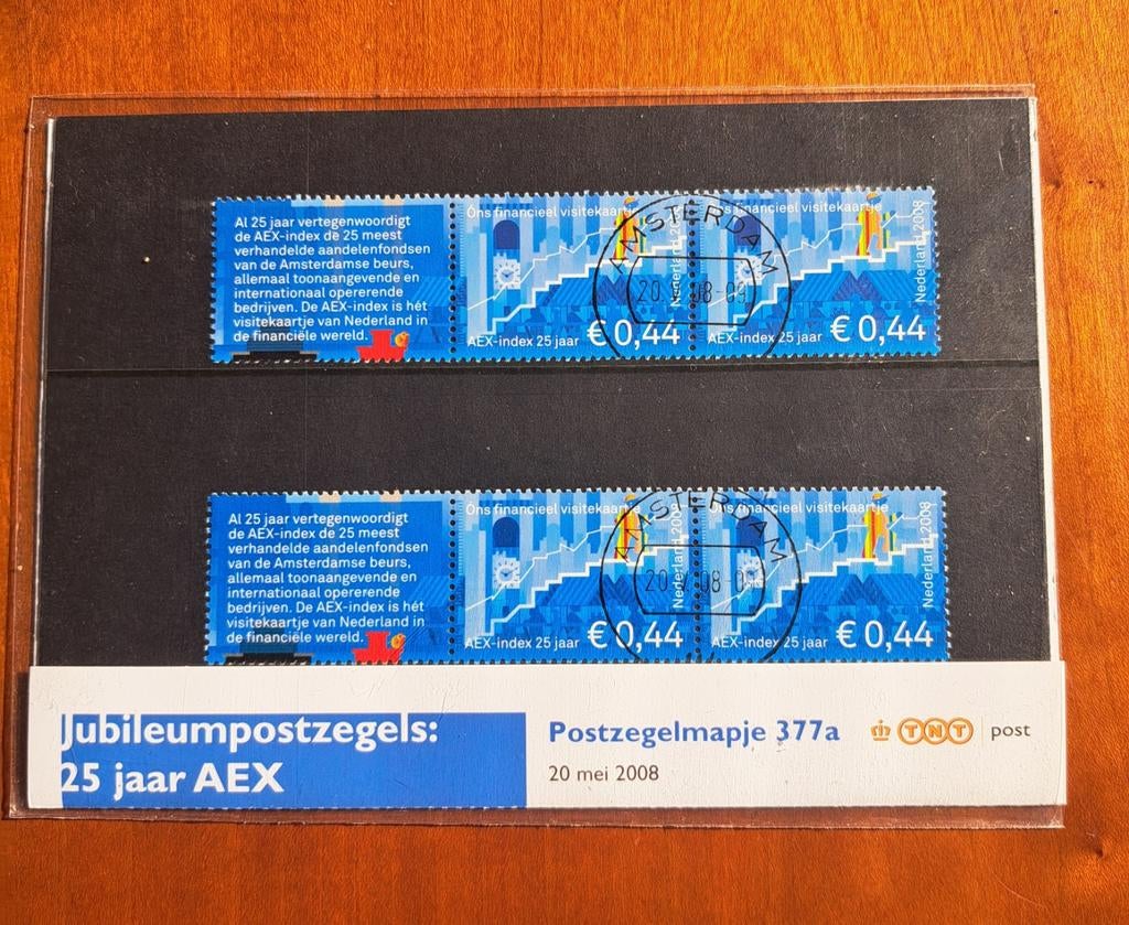 Jubileumpostzegels AEX, Ophalen of Verzenden, Na 1940