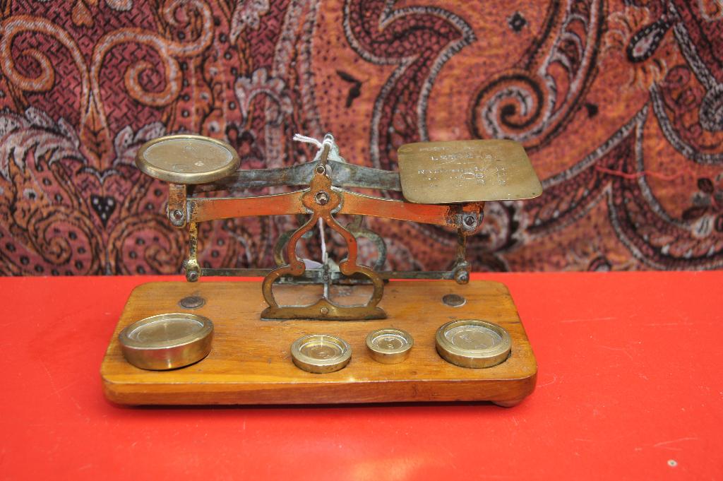 Balans weegschaaltje / sluit gewichten, Ophalen of Verzenden