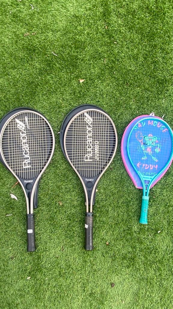 Tennis rackets, Sport en Fitness, Tennis, Ophalen, Gebruikt, Racket, Overige merken
