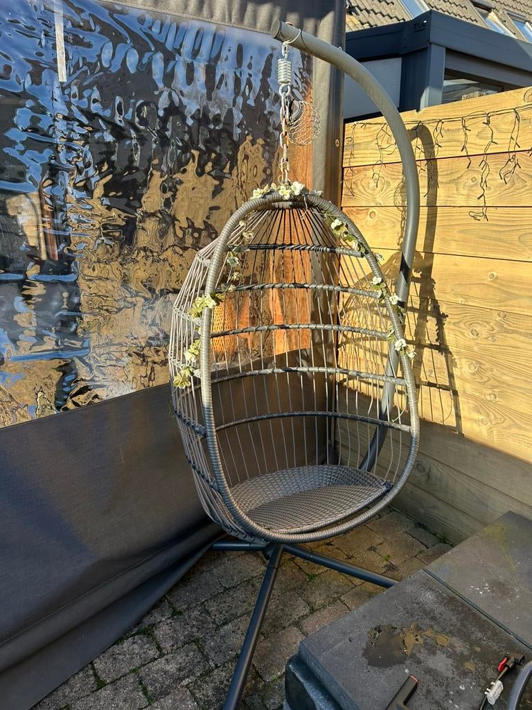 Hangstoel, Ophalen, Gebruikt, Metaal