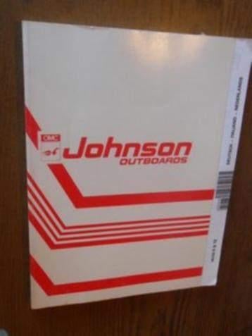 Johnson Outboards handleiding 40/50 R ; TE (434379), Ophalen of Verzenden, Gelezen