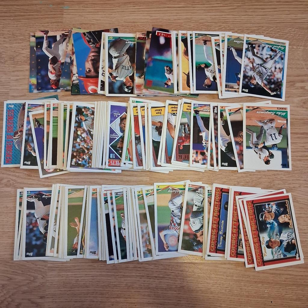 Topps cards baseballcards, Ophalen of Verzenden, Meerdere plaatjes