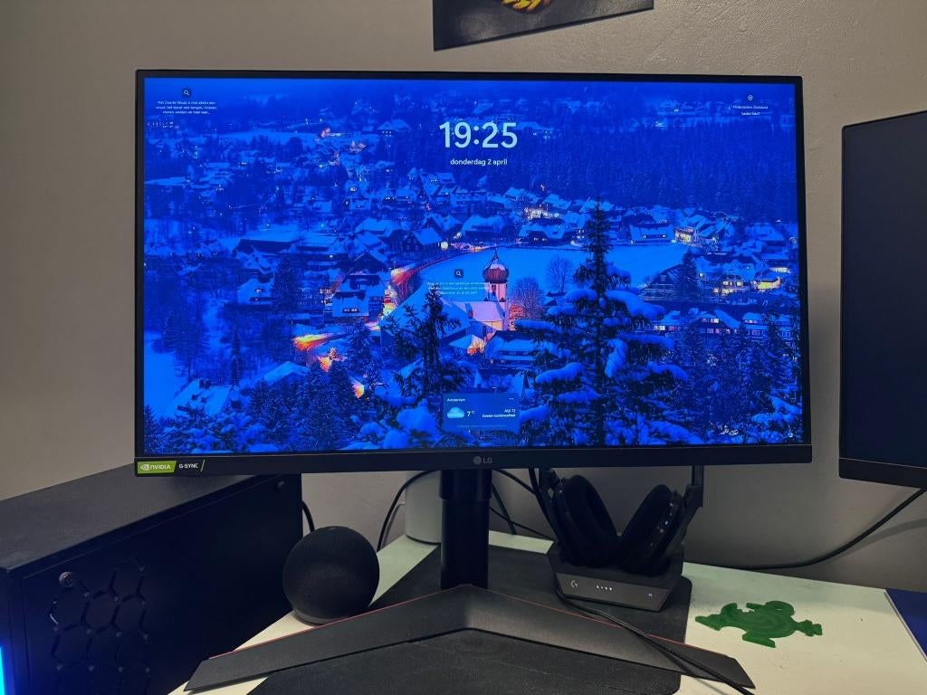 LG 27GL850 27” QHD 144Hz Gaming Monitor Nano IPS – G-Sync, Gaming, IPS, 101 t/m 150 Hz, Ophalen of Verzenden