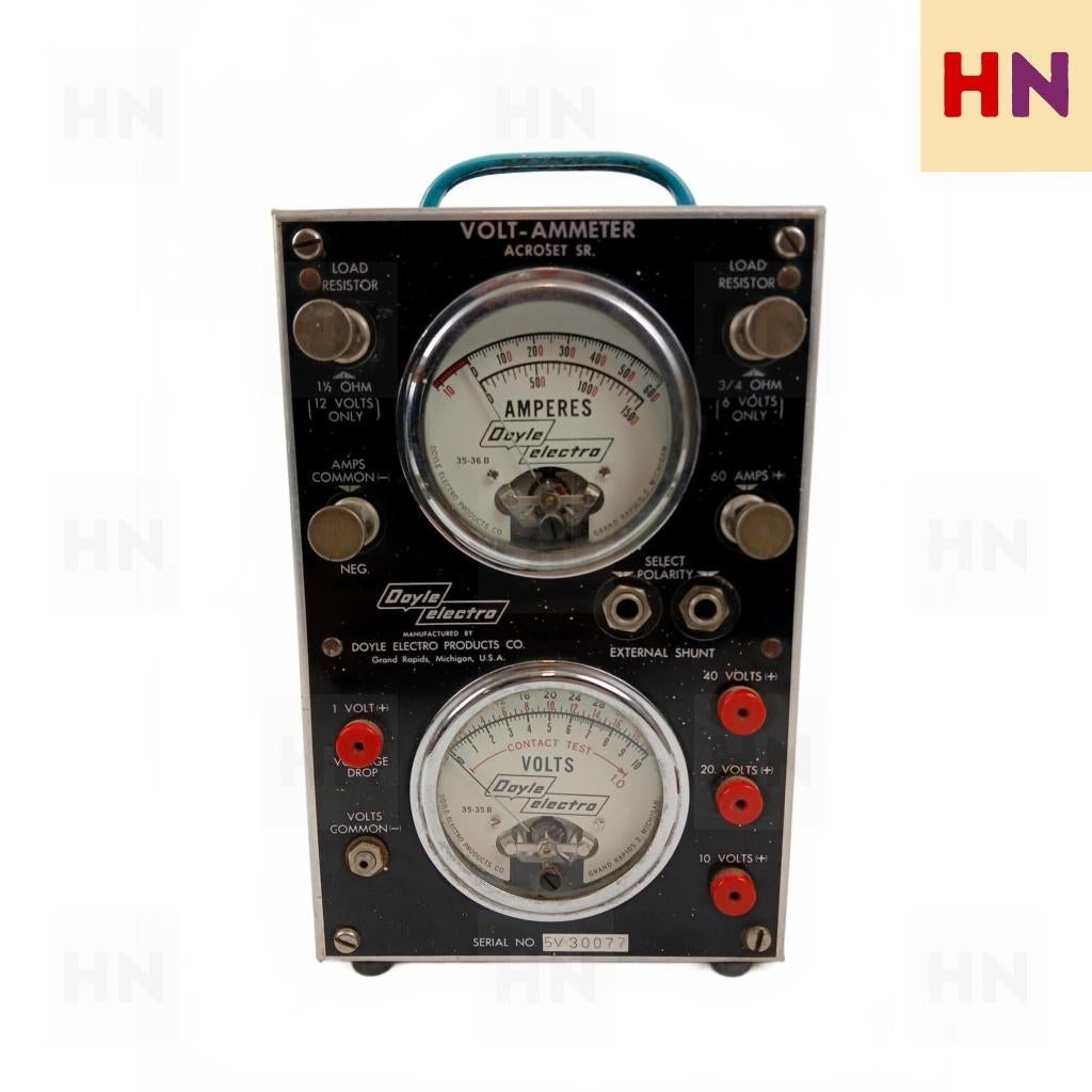 Vintage Doyle Electro Volt-Ammeter Acroset Sr., Ophalen