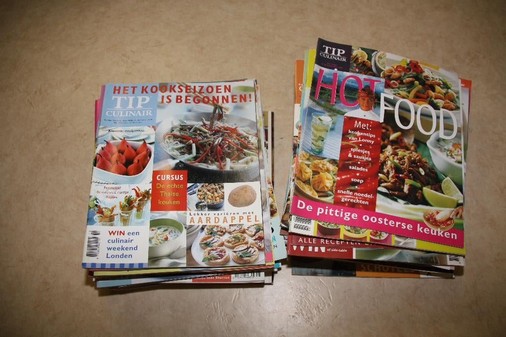 Culinair kooktijdschriften, Ophalen of Verzenden, Zo goed als nieuw, Overige typen